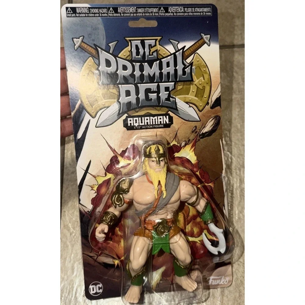 Funko DC Primal Age Aquaman Action‎ Figure! 2018 - NEW